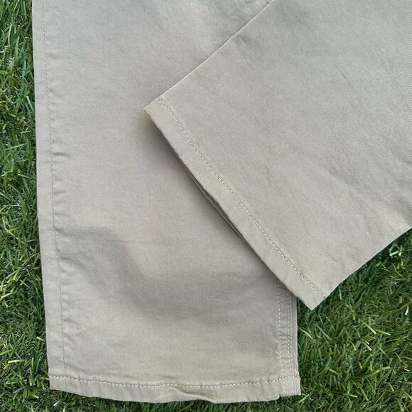 Paige Heritage Federal Slim Straight Denim Jean Iron Mountain Grey Khaki Pant 29 - Picture 3 of 10